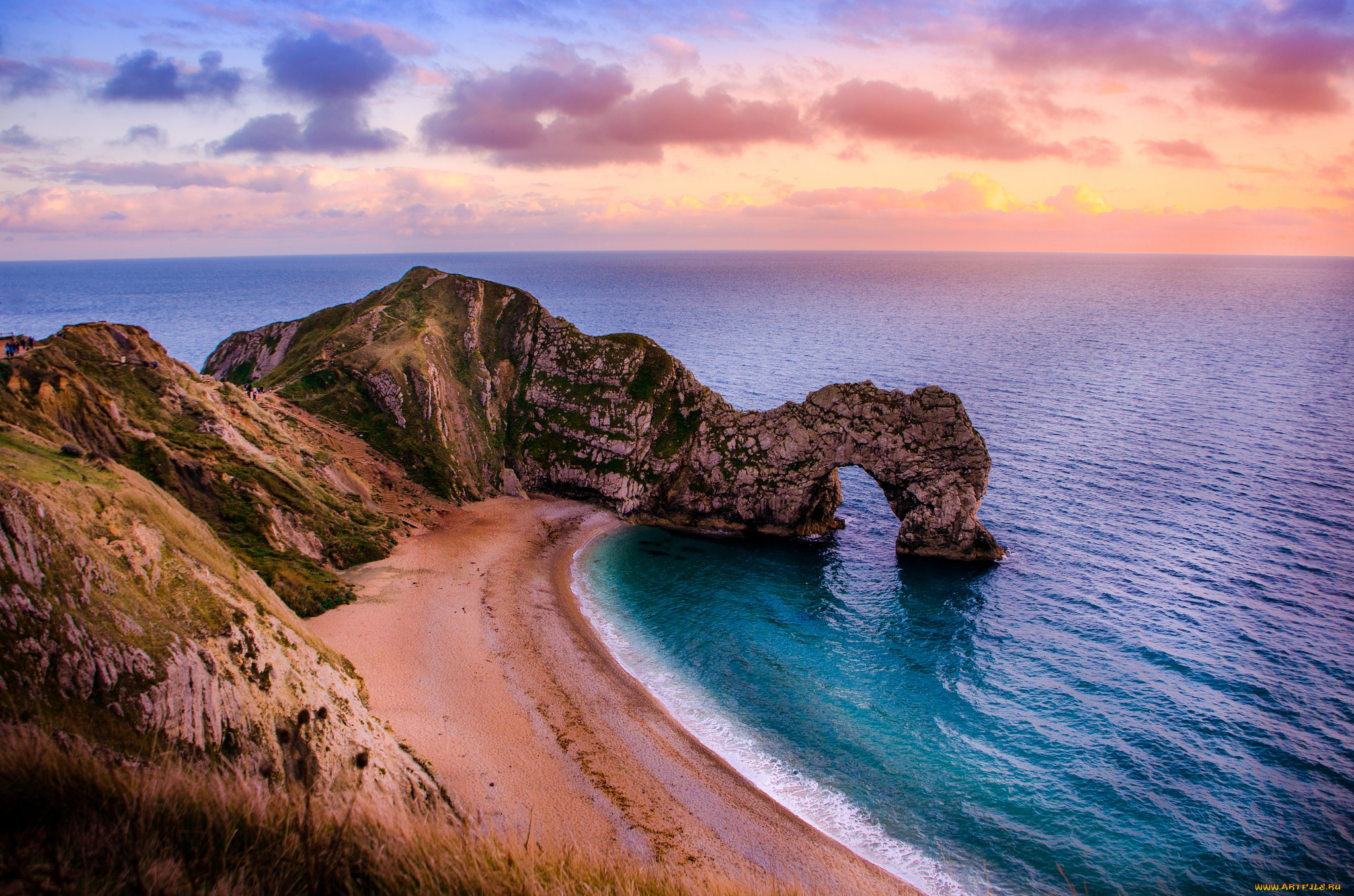 Де оре. Дердл-дор, Дорсет, Англия. Durdle Door в Англии. Скала Дердл-дор (Durdle Door) Англия. Арка Дердл дор Англия.